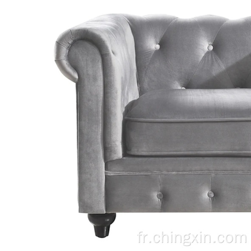 Chaise de bras Chesterfield Canapé en gros meubles